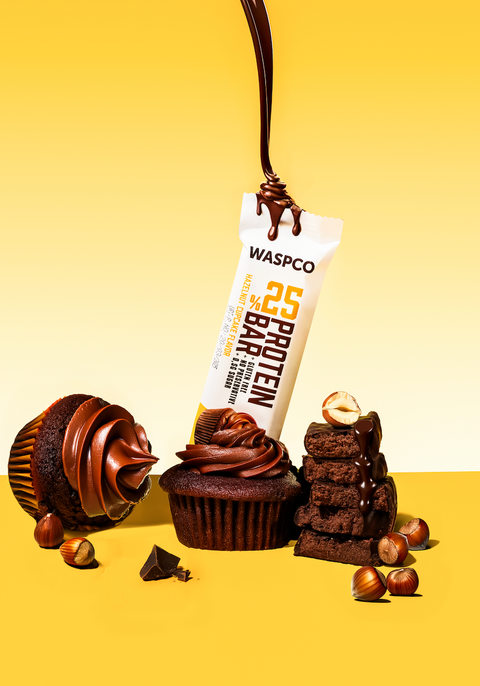 Wasp Protein Bar: Bitter Çikolata Kaplı, Cupcake Aromalı Mükemmel Lezzet