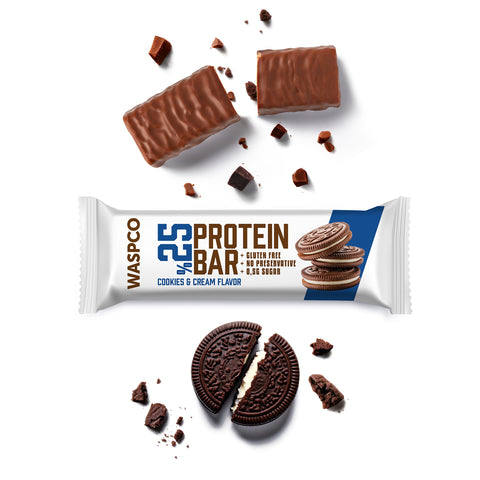 Bisküvi Aromalı Protein Bar 35g x 12 Adet