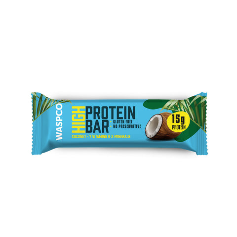 Hindistan Cevizli Yüksek Protein Bar 50g x 12 Adet