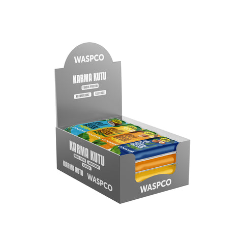 Wasp Yüksek Protein Bar 50g Karma Kutu 12 Adet (4 Çeşit)