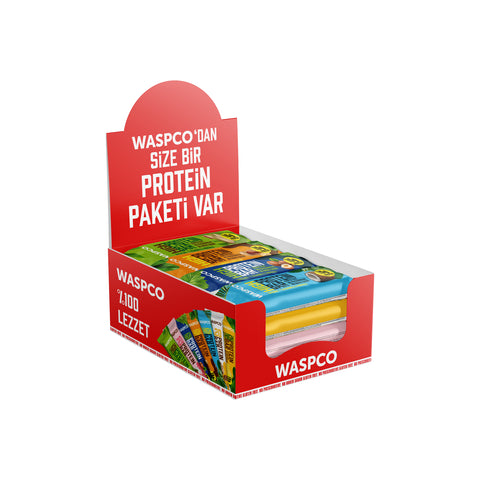 Yüksek Protein Bar Karma Paket 50g x 10 Adet (5 Çeşit)