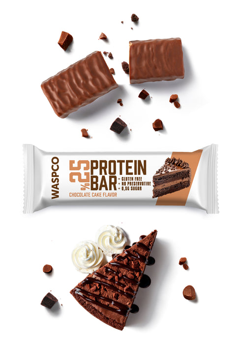 Bitter Çikolata Kaplı Çikolatalı Kek Aromalı Protein Bar 36G x 12 Adet