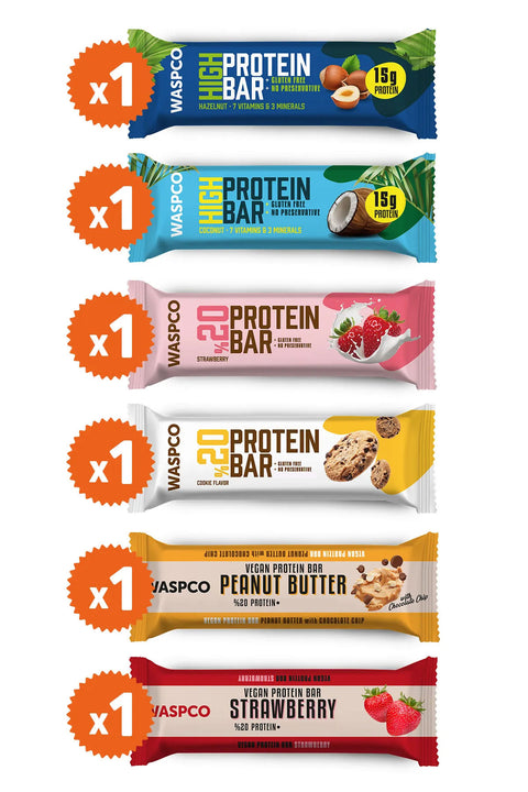 Protein Bar Deneme Paketi x 6 Adet