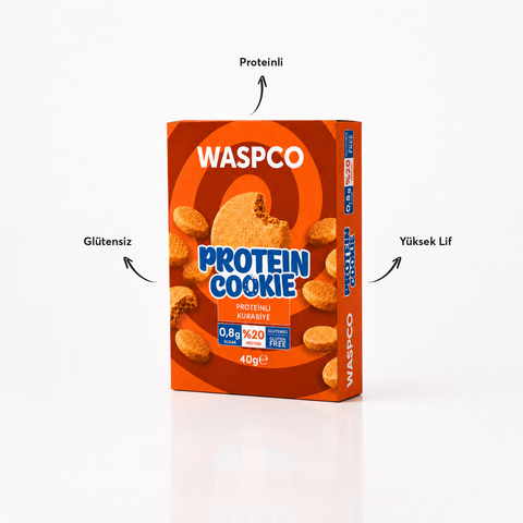 Proteinli Kurabiye Sade 40g