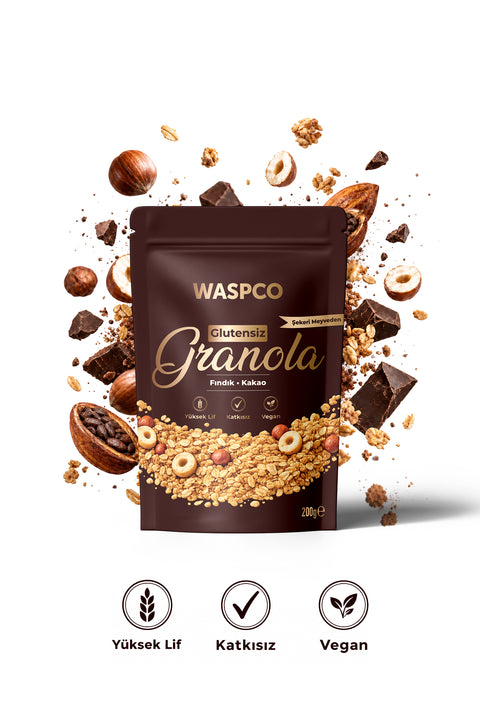 Granola - Fındık & Kakao 200 g x 3