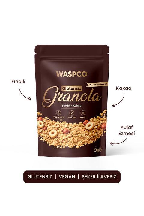 Granola - Fındık & Kakao 200 g x 3