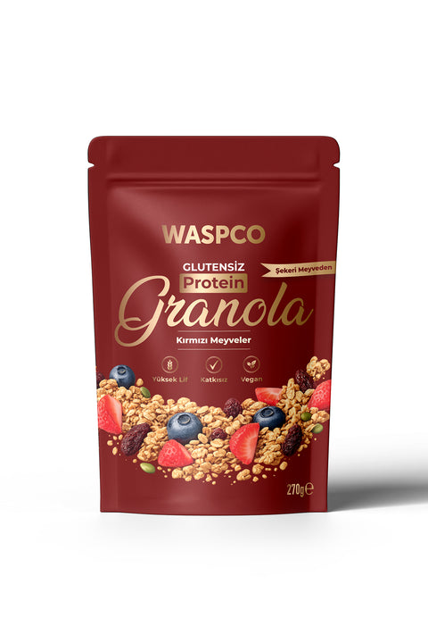 Protein Granola - Kırmızı Meyveler 270 g
