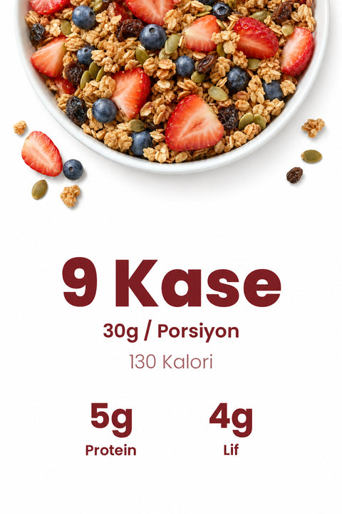 Protein Granola - Kırmızı Meyveler 270 g x 3