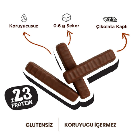 Protein Stick Bitesize - Tuzlu Karamel Aromalı 40gr x 12 Adet