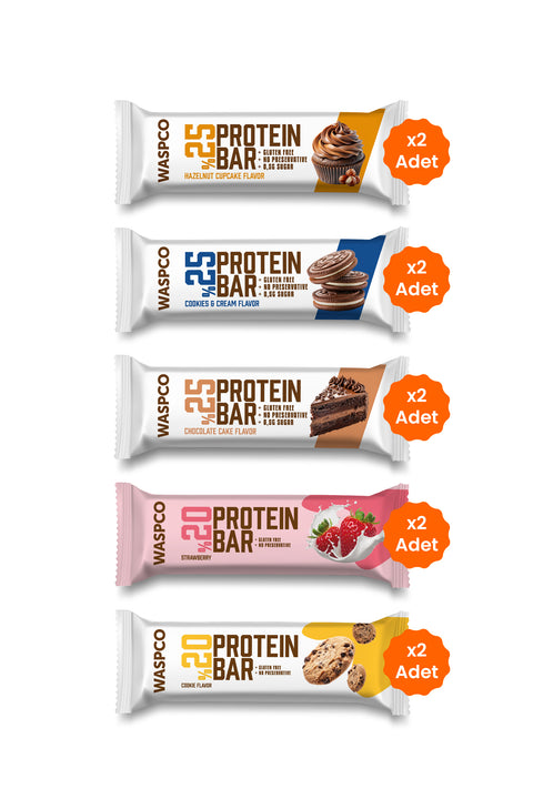 Lezzetli Protein Paketi x 10 Adet