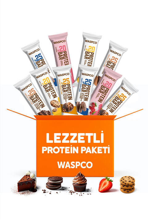 Lezzetli Protein Paketi x 10 Adet