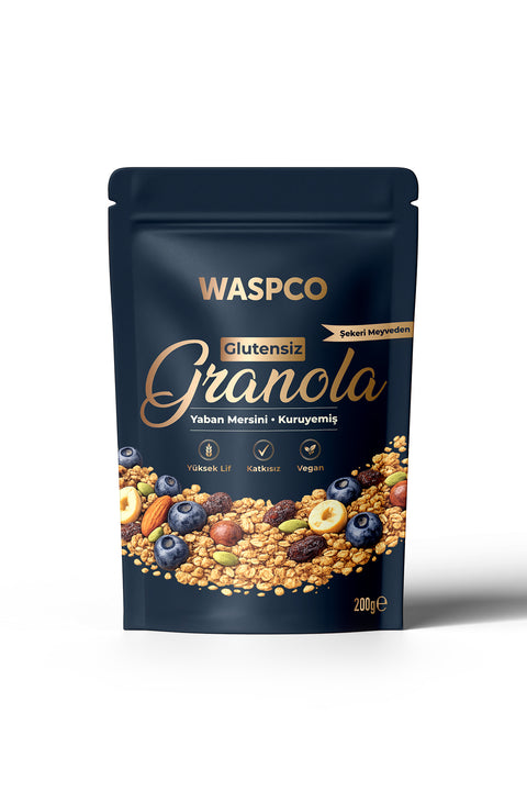 Granola - Yaban Mersini & Kuruyemiş 200 g