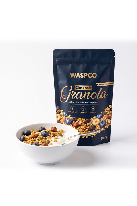 Granola - Yaban Mersini & Kuruyemiş 200 g x 3