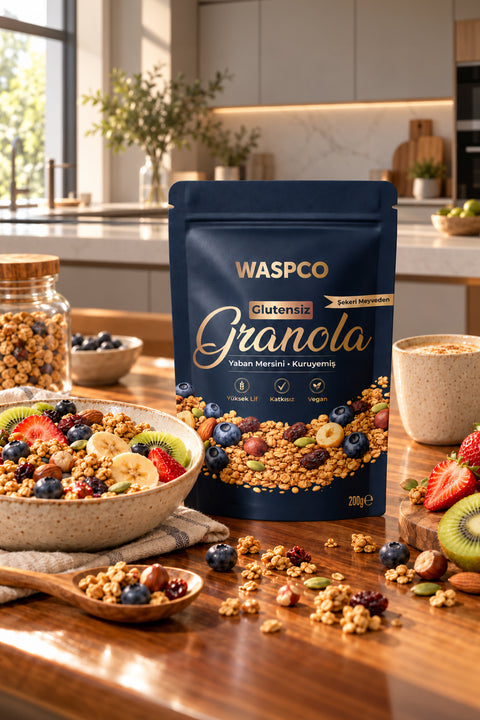 Granola - Yaban Mersini & Kuruyemiş 200 g x 3